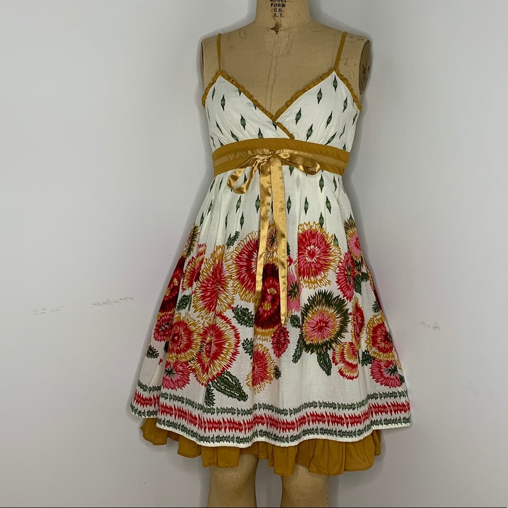 spring mini dress